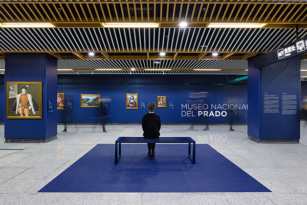 Prado Museum at Shanghai Metro